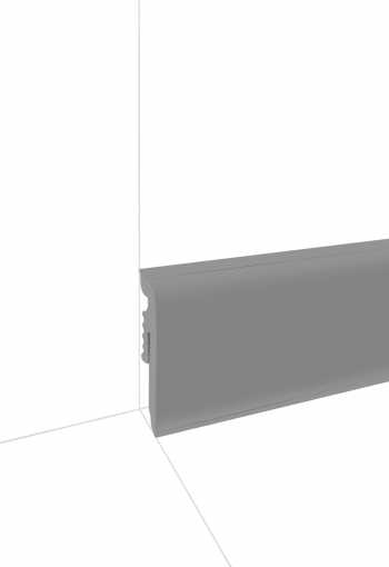 Soklová lišta ARBITON VIGO 60 - Tmavě šedá 03