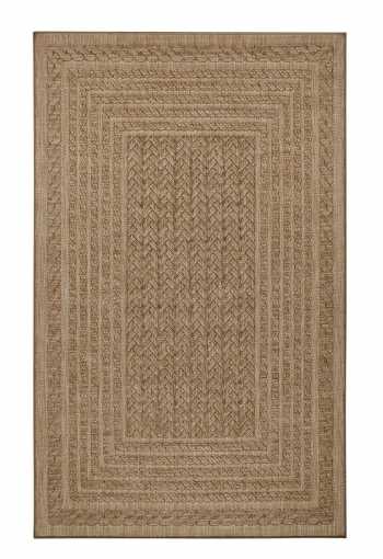 Kusový koberec Northrugs Forest 103992 Beige Brown