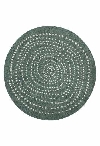 Kusový koberec Northrugs Twin 103111 Green Cream