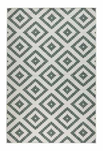 Kusový koberec Northrugs Twin 103131 Green Cream