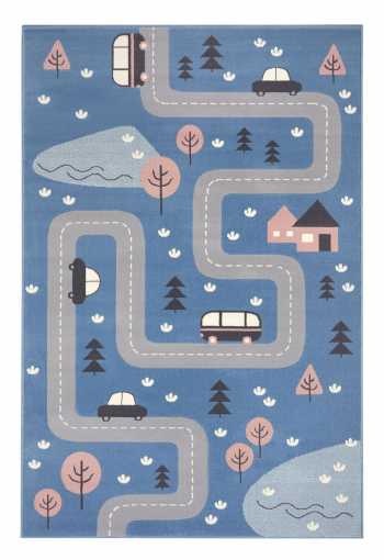 Dětský kusový koberec Hanse Home Adventures 104536 Sky blue