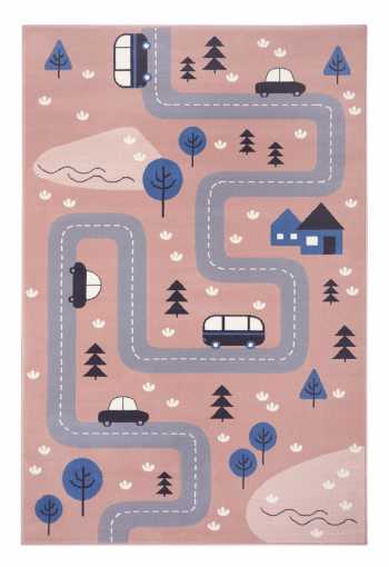 Dětský kusový koberec Hanse Home Adventures 104538 Rose