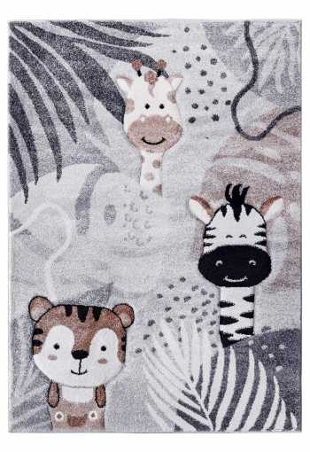 Dětský kusový koberec JASPER 40258/895 Šedý