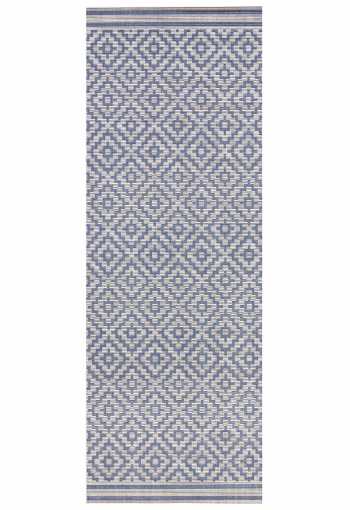 Kusový běhoun Northrugs Meadow 102464 Blue Cream