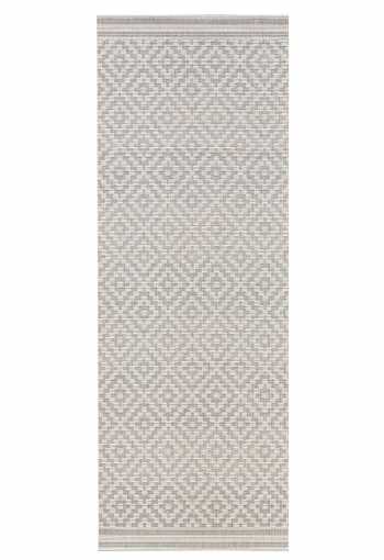 Kusový běhoun Northrugs Meadow 102467 Grey Cream