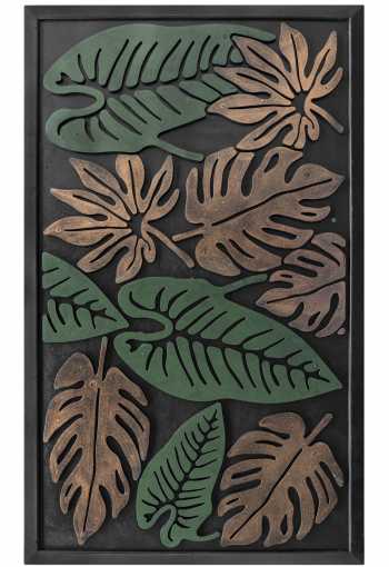 Gumová rohožka - Zelený list