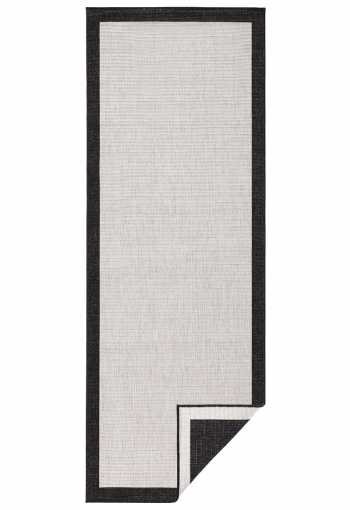 Kusový běhoun Northrugs Twin 103105 Black Cream