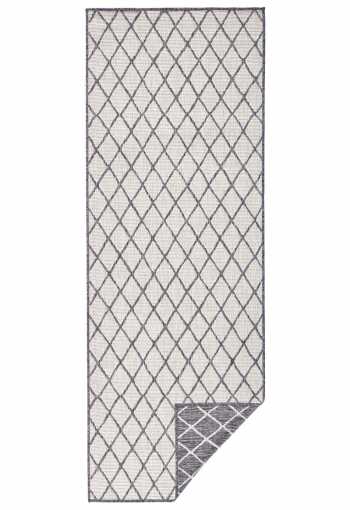 Kusový běhoun Northrugs Twin 103118 Grey Cream