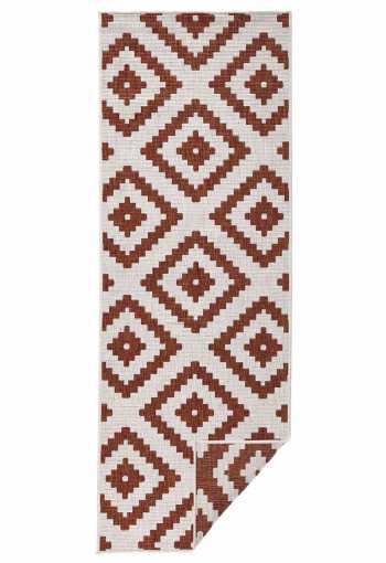 Kusový běhoun Northrugs Twin 103130 Terra Cream