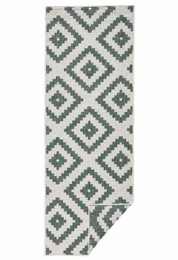 Kusový běhoun Northrugs Twin 103131 Green Cream