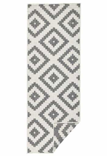Kusový běhoun Northrugs Twin 103132 Grey Cream