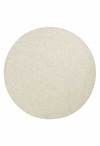 Kruhový kusový koberec Hanse Home BT Carpet Wolly 102843 Creme