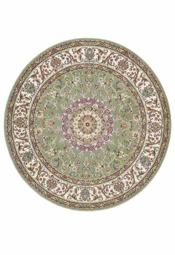 Kusový koberec Nouristan Herat 105283 Zuhr Sage green kruh