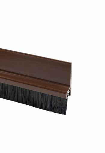 Těsnící lišta na dveře - hnědá