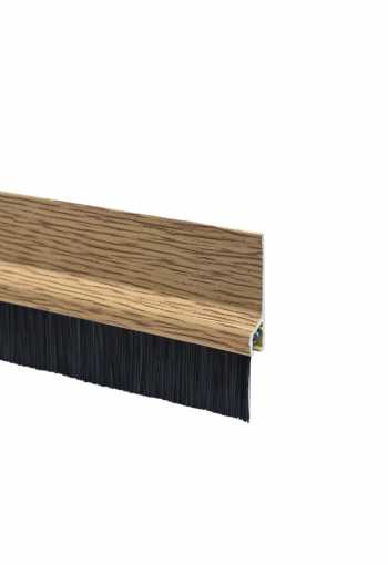 Těsnící lišta na dveře - světlý dub