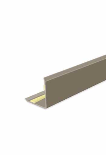 Ochranná samolepící rohová lišta - šampaň