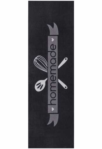 Kuchyňská předložka Hanse Home Cook&Clean 105732 Black White Grey