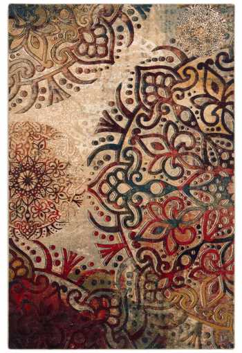 Kusový koberec POLONIA Boho Red