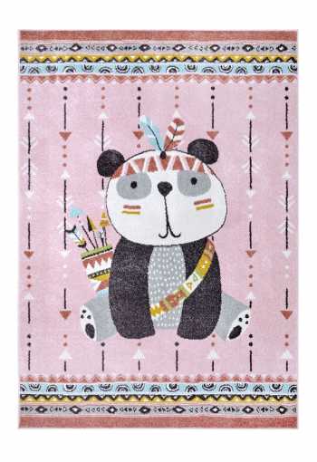 Dětský kusový koberec Hanse Home Adventures 105958 Panda Rose
