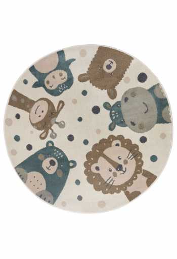 Dětský kusový koberec Hanse Home Adventures 105968 Animal party