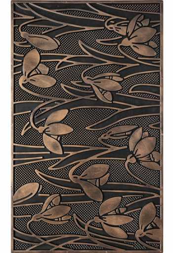 Gumová rohožka - kvety