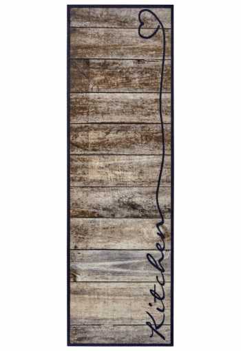 Kuchyňská předložka Zala Living Cook & Clean 105390 Taupe Brown