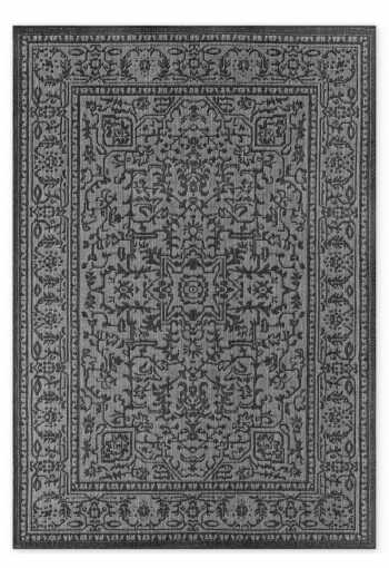 Kusový koberec Northrugs Duet 106248 Black White