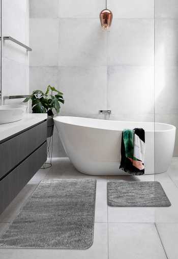 Kúpeľňová predložka BARI šedá