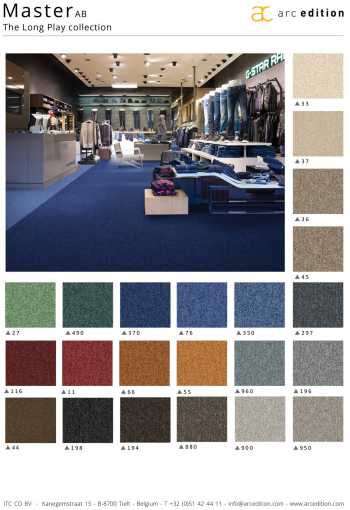 Metrážový koberec MASTER