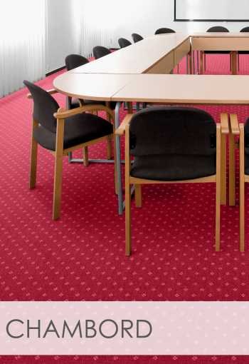 Metrážový koberec CHAMBORD 10 Červený