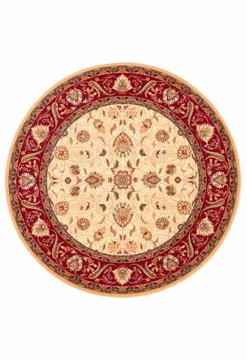 Kusový koberec OMEGA Aries Jasny Rubin Kruh