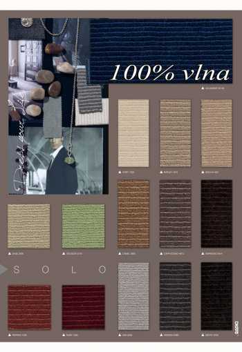 Metrážový koberec SOLO