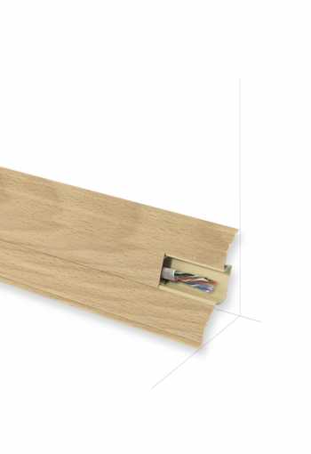 Podlahová lišta KORNER Perfecta 25-60-0-137 Buk Královský