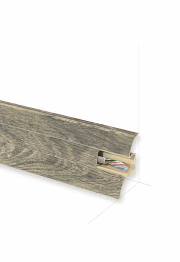 Podlahová lišta KORNER Perfecta 25-60-0-205 Dub Spinel