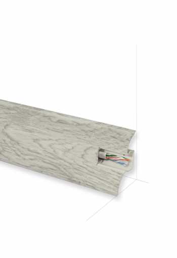 Podlahová lišta KORNER Perfecta 25-60-0-213 Kaštan Girona