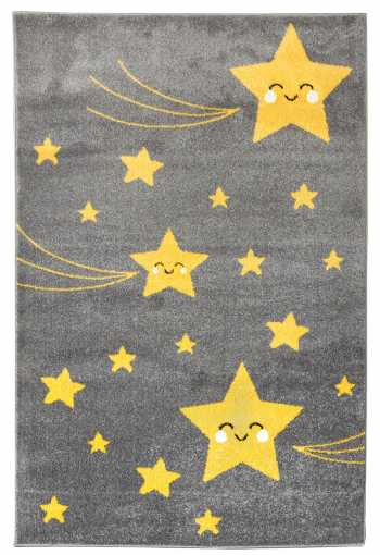 Dětský kusový koberec Playtime 0610A Yellow