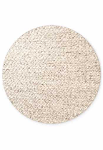 Kruhový kusový koberec Elle Decoration Lyon 106316 Natural Cream Brown