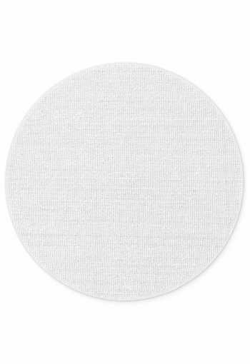 Kruhový kusový koberec Hanse Home Bouclé 106325 White