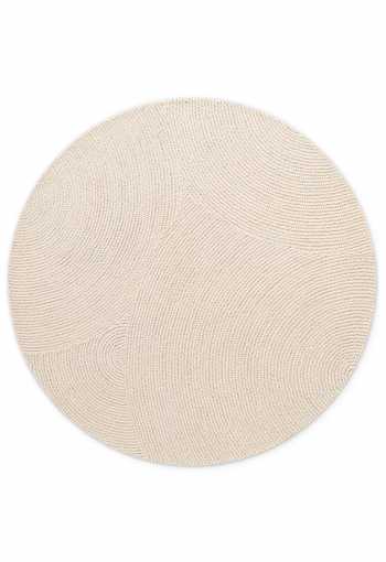 Kruhový kusový koberec Hanse Home Calmio 106220 Natural White
