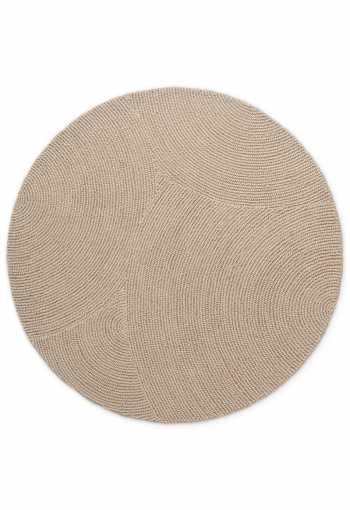 Kruhový kusový koberec Hanse Home Calmio 106221 Light Beige