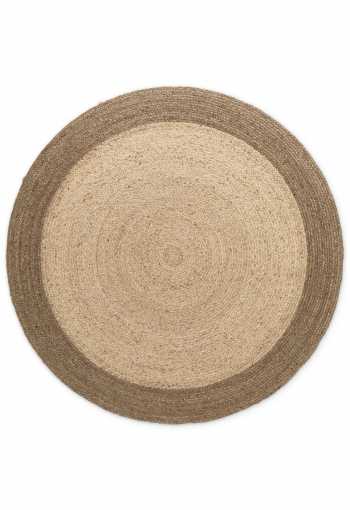 Kruhový kusový koberec Hanse Home Jutta 106224 Greige