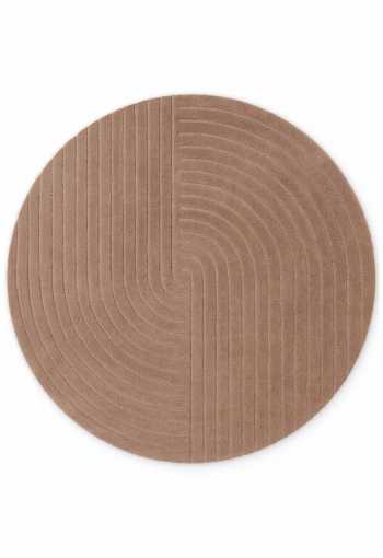 Kruhový kusový koberec Vikosa Arcura 106300 Beige