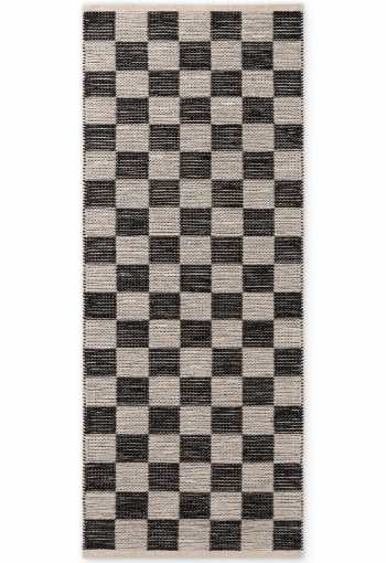Kusový běhoun Hanse Home Handloom 106333 Natural White Black