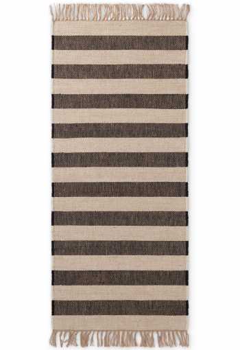 Kusový běhoun Hanse Home Handloom 106334 Natural White Black