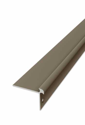 Schodová hrana vrtaná - Šampaň 42x32 mm