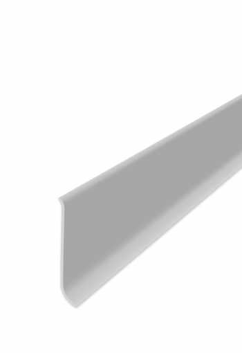 Soklový profil samolepící - Stříbrný Matný 40x12 mm