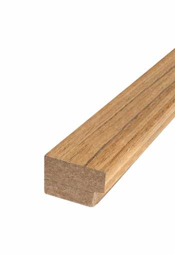 Ukončovací lišta k akustickému panelu - NATURAL POPLAR