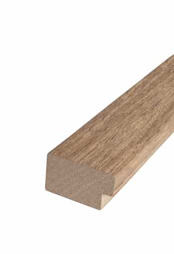 Ukončovací lišta k akustickému panelu - T04 TEAK