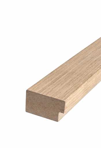 Ukončovací lišta k akustickému panelu - TECHNICAL WHITE OAK