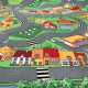 Dětský metrážny koberec Little Village 90